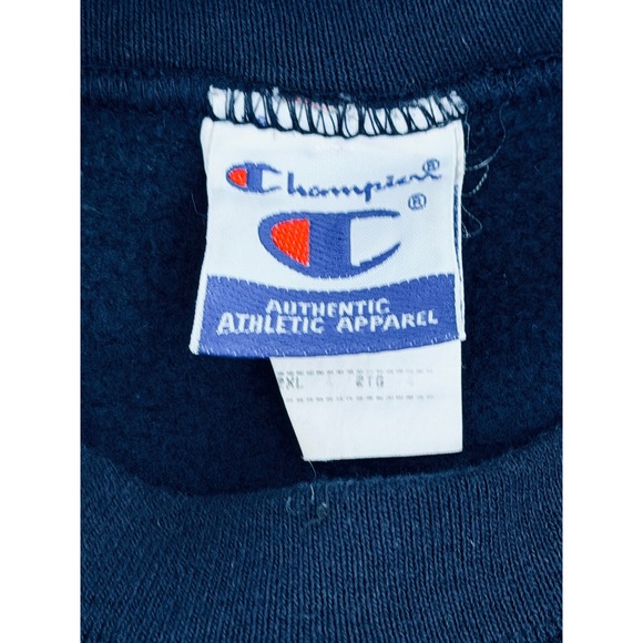 Champion Big Ten Women's Soccer Tournament 2001 Navy Blue XL Excellent Vintage - Picture 3 of 10